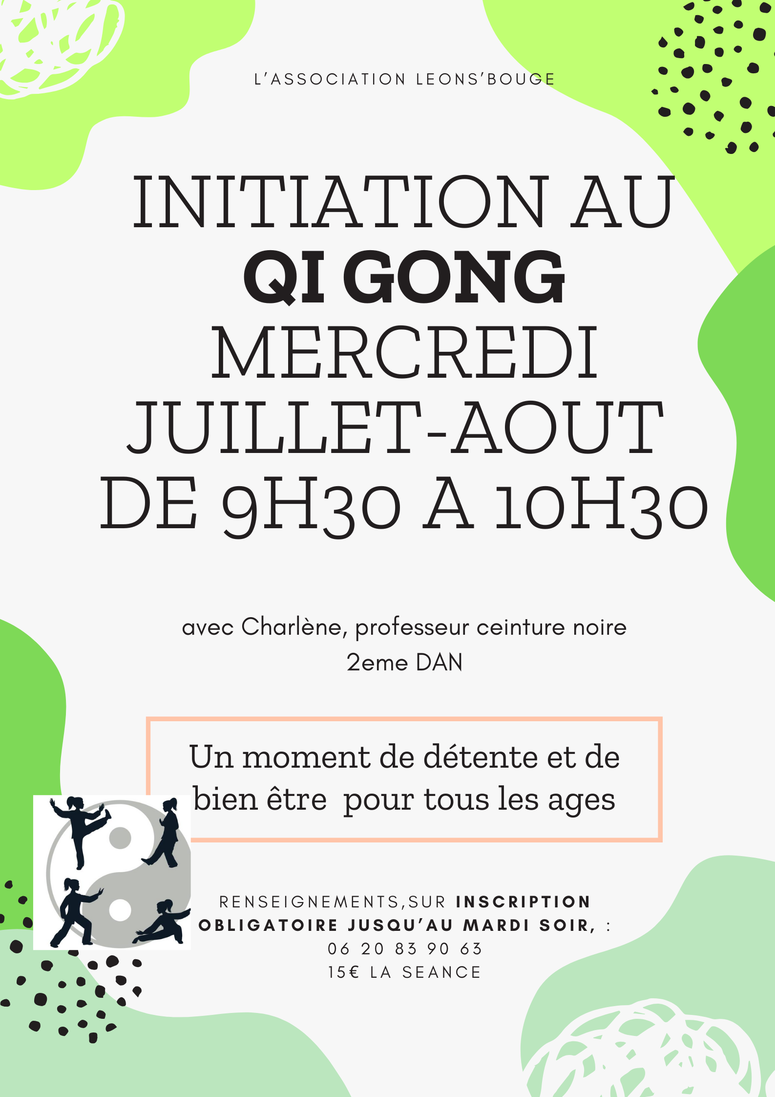 Lire la suite à propos de l’article Initiation au Qi Gong